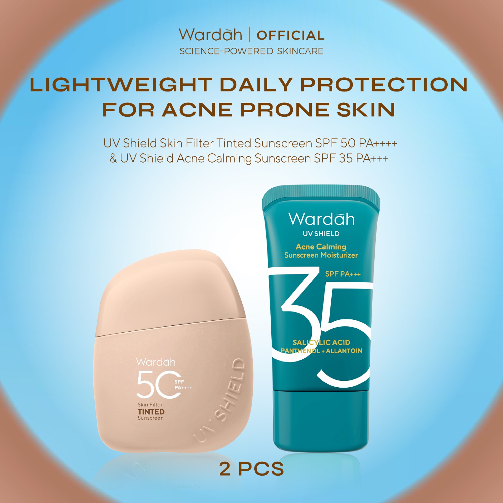 Wardah Cosmetics Facebook ad