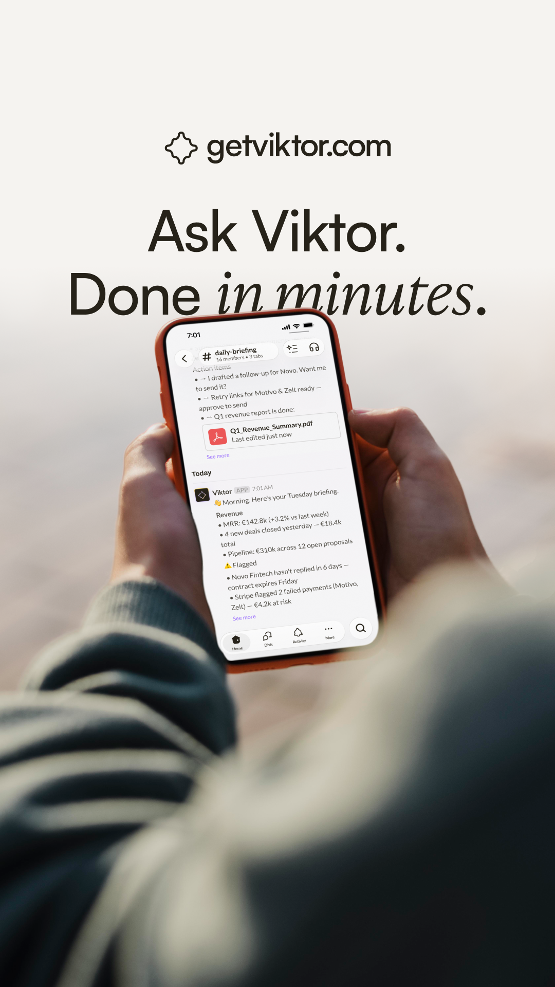 Viktor Facebook ad
