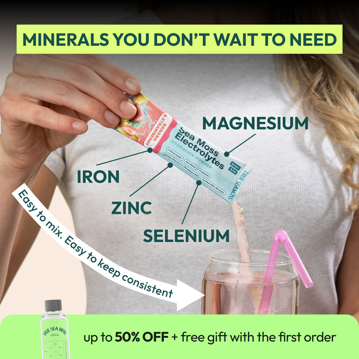 True Sea Moss Health Facebook ad