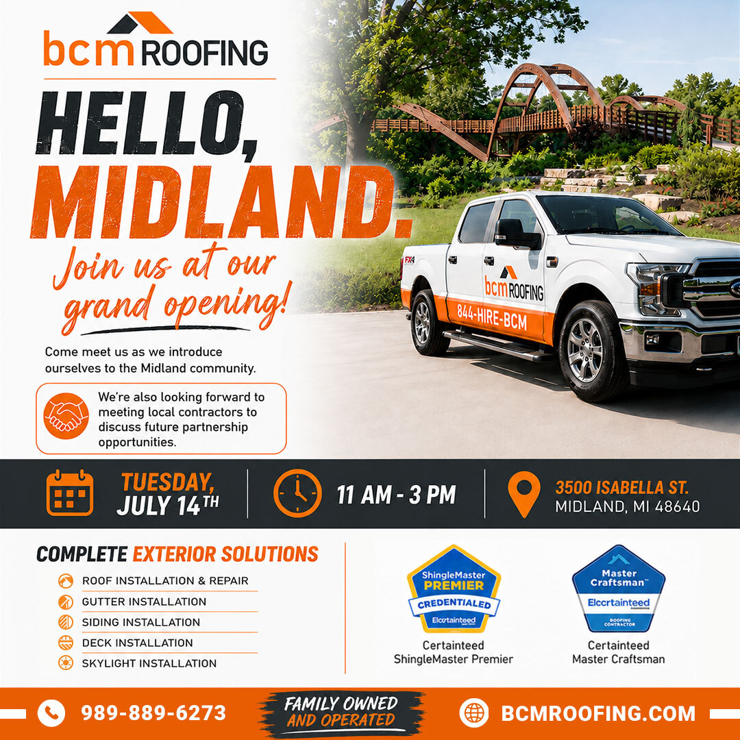 BCM Roofing Facebook ad