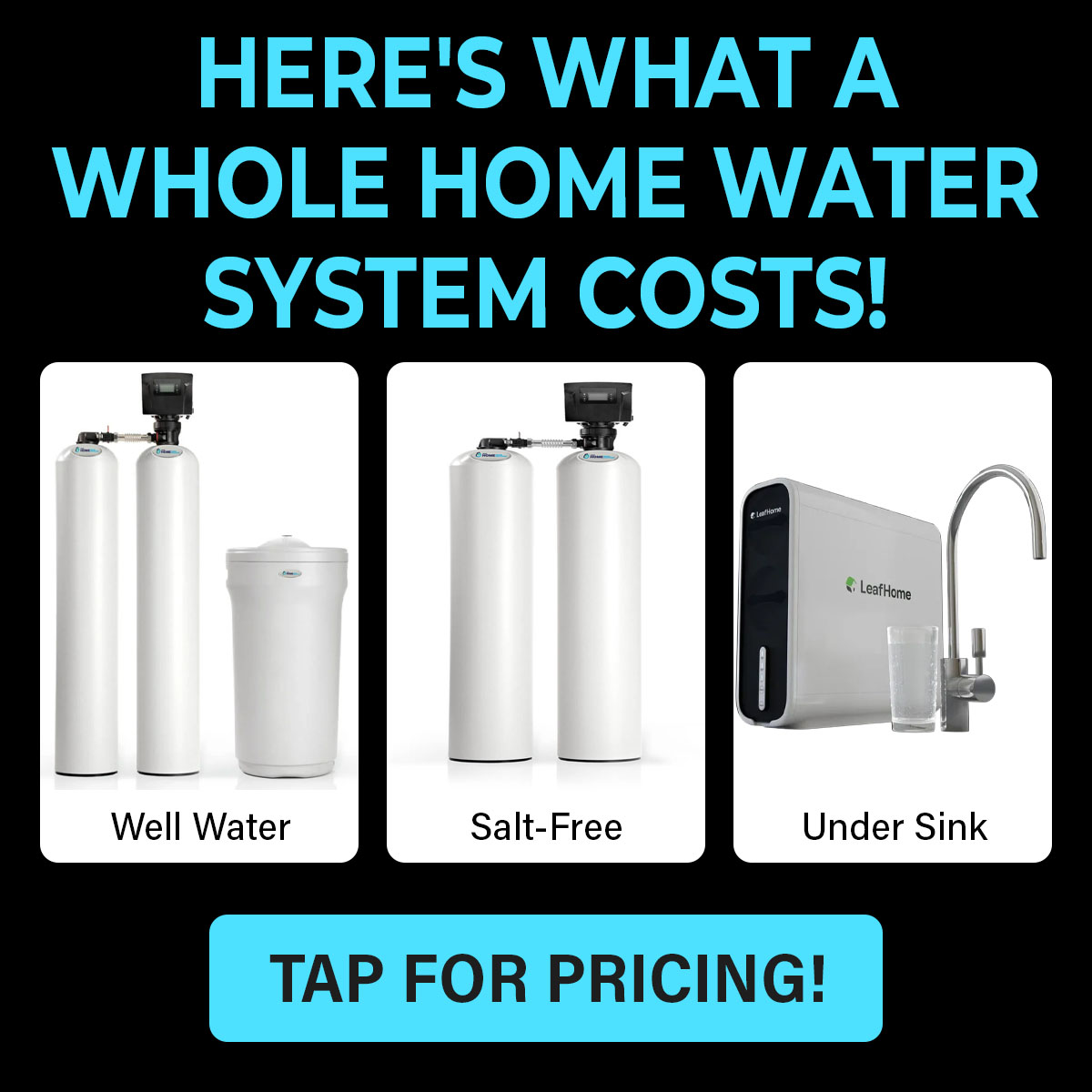Leaf Home Water Solutions by Leaf Home Partner Facebook ad