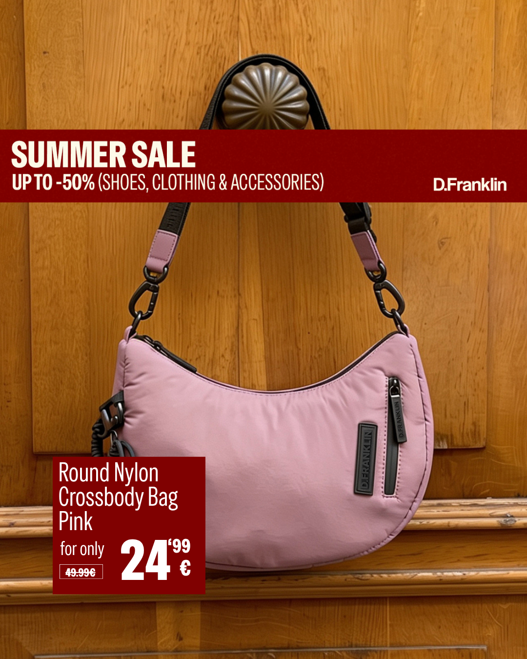 D.Franklin Facebook ad: D.Franklin | Up to 50%