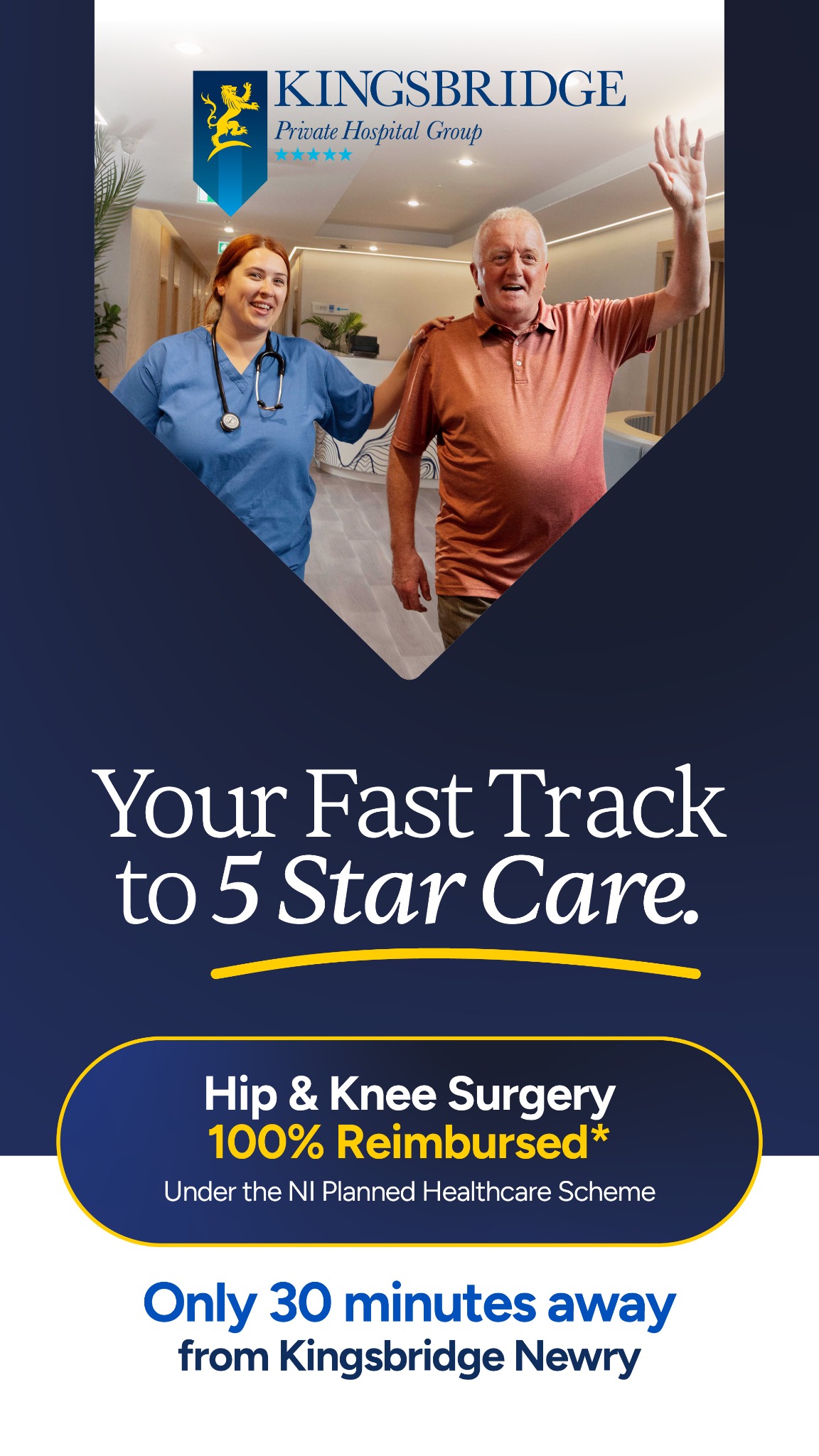 Kingsbridge Private Hospital Group Facebook ad from Jun 24, 2026