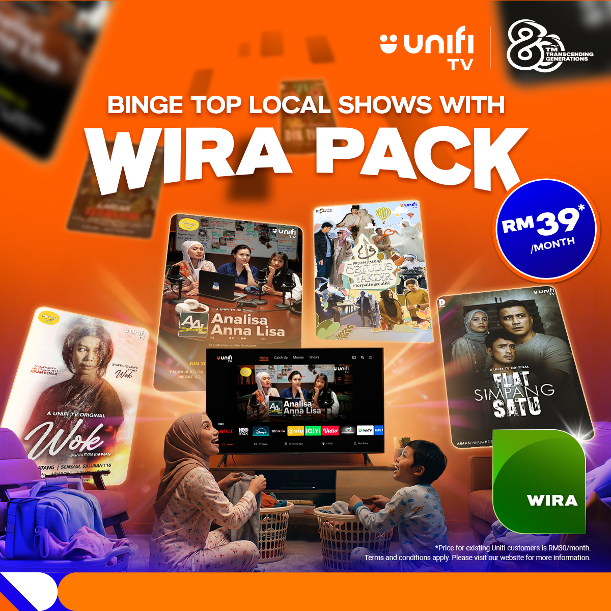 Unifi Facebook ad
