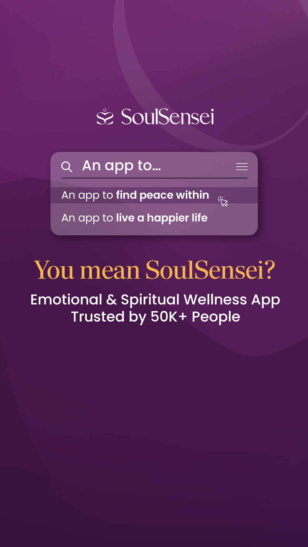 SoulSensei Facebook ad