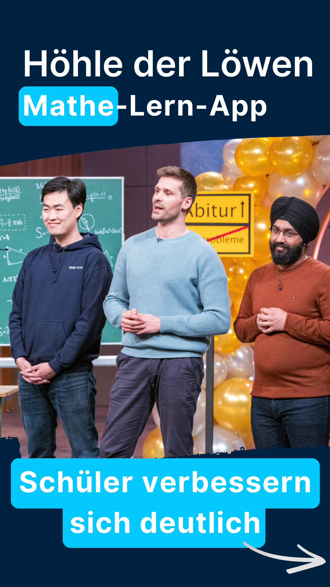 RocketTutor: Deine intelligente Mathe Lernapp Facebook ad