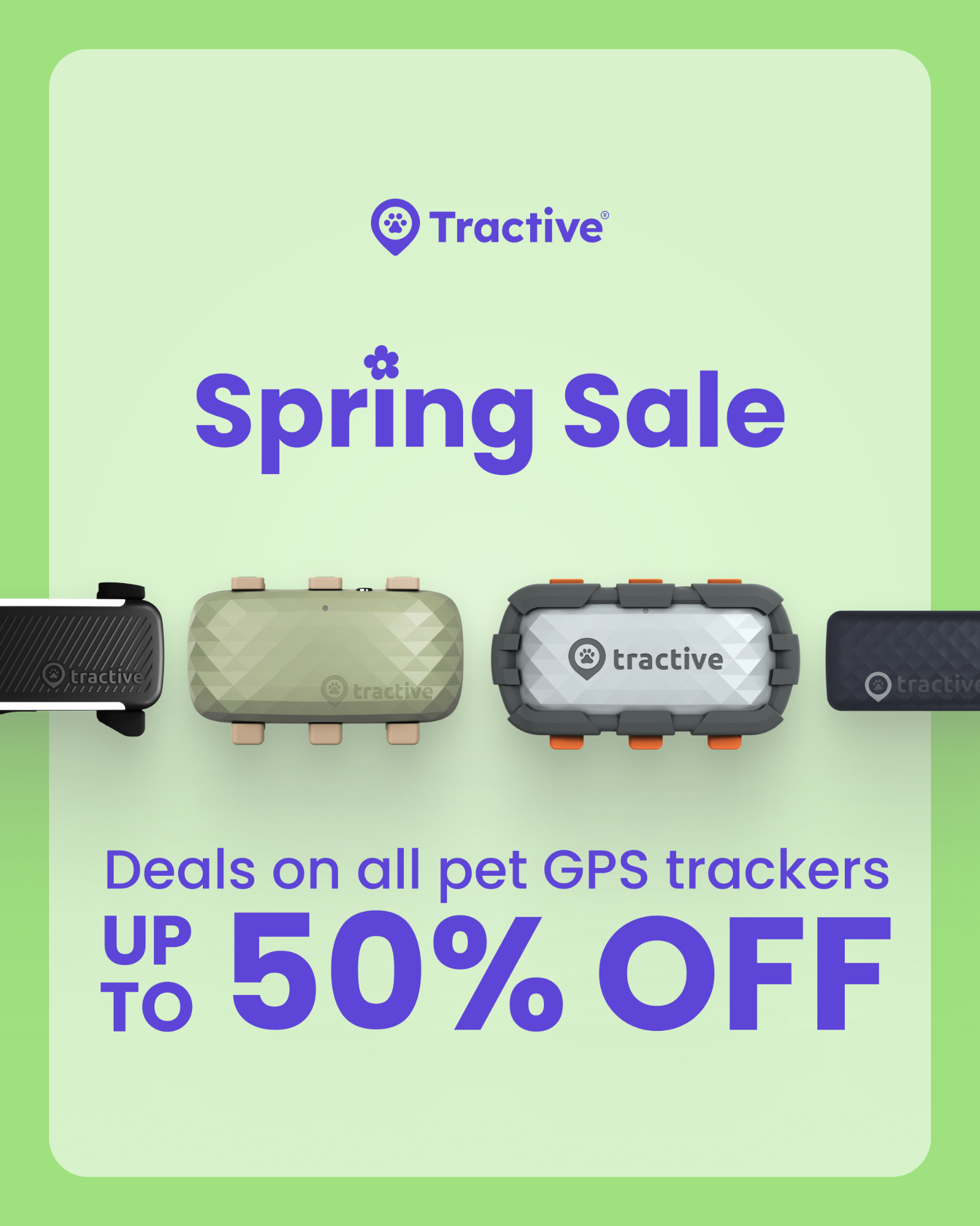 Tractive Facebook ad