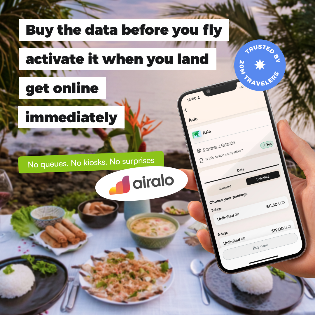 Airalo Global eSIM Store Facebook ad