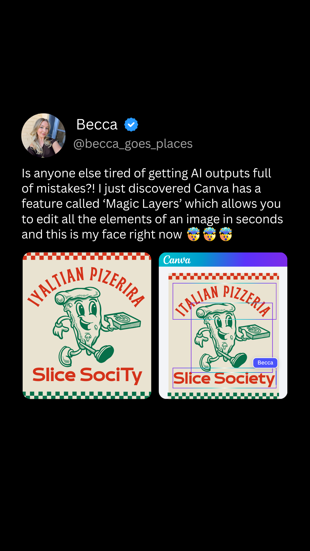Canva Facebook ad