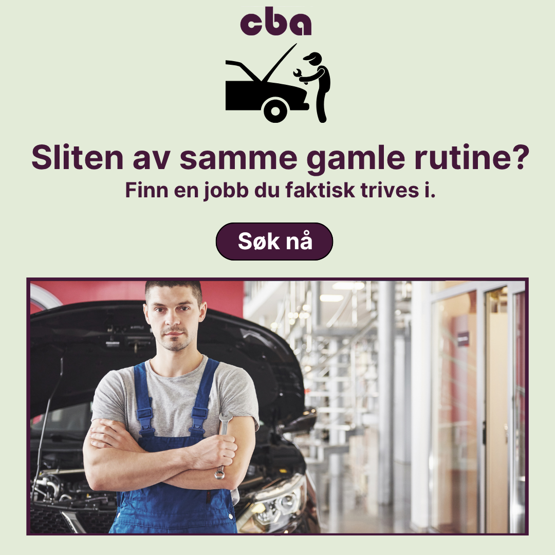 CBA Fagformidling Facebook ad: Klar for ny jobb?