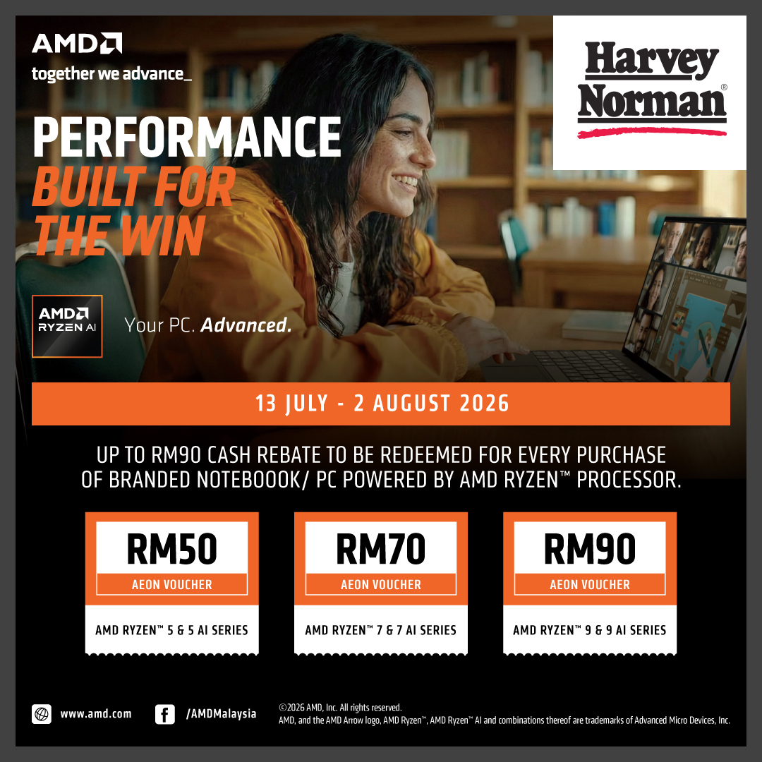 Harvey Norman Malaysia Facebook ad