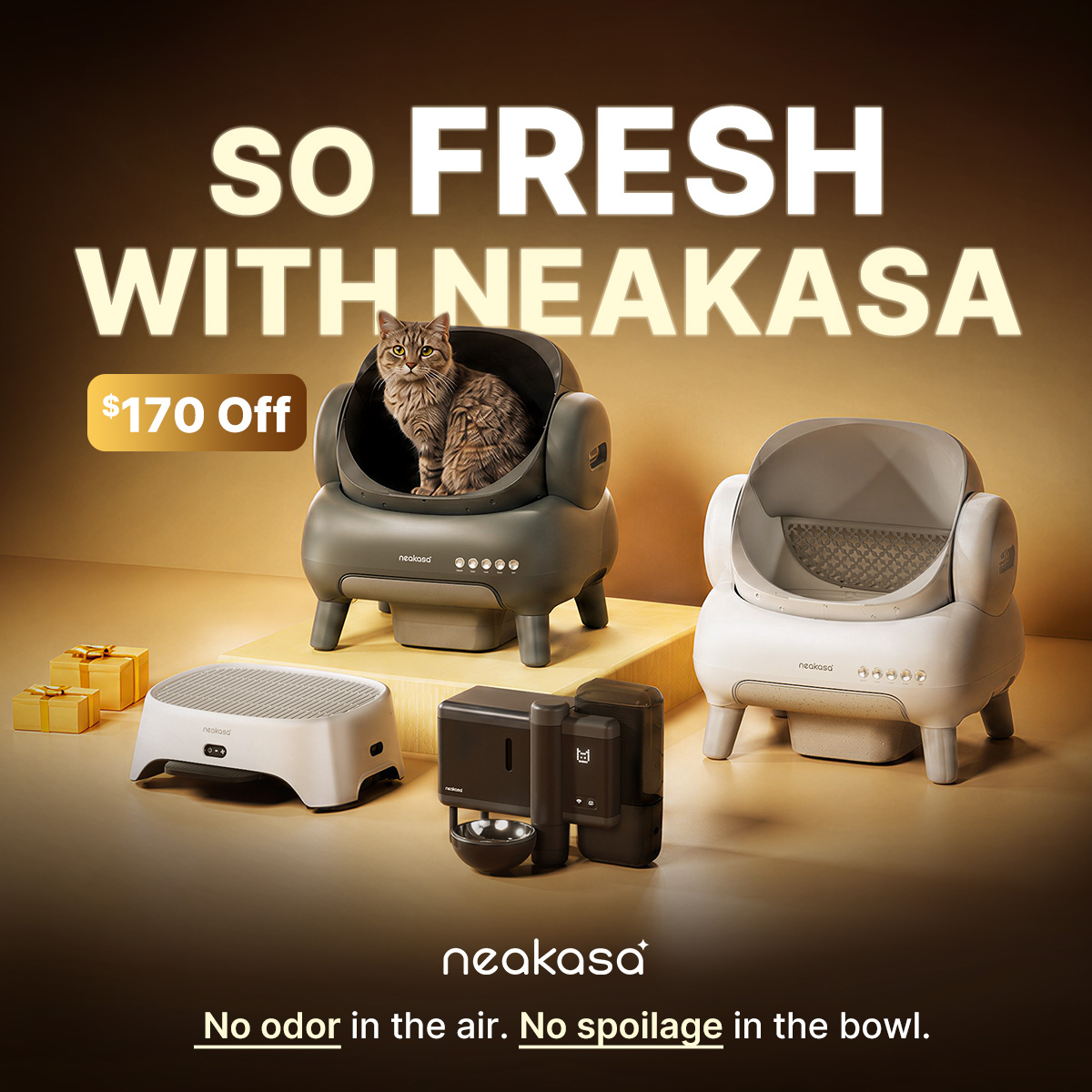 Neakasa Reviews Facebook ad