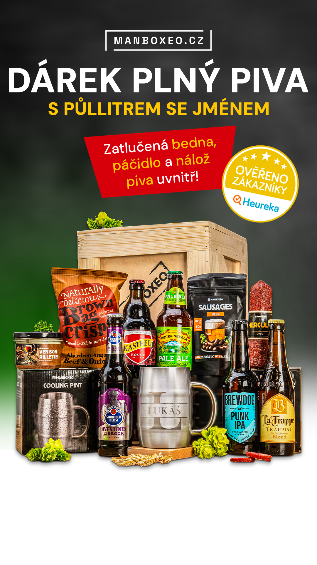 Manboxeo - originální dárky Facebook ad