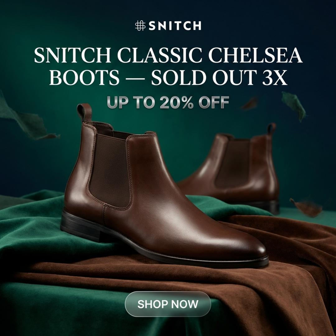 Snitch Facebook ad