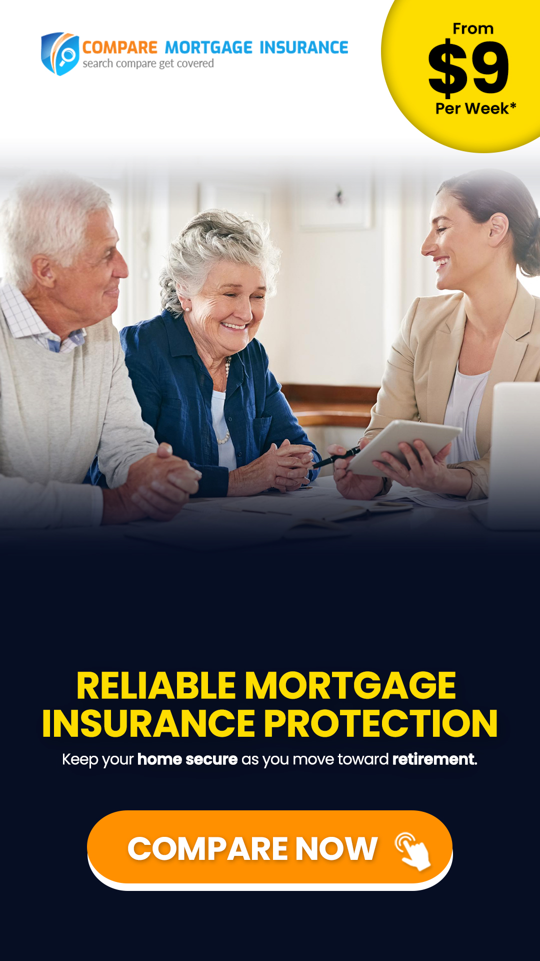 Compare Mortgage Protection Facebook ad