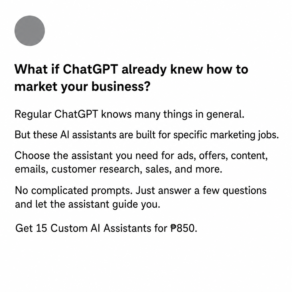 Excelerate by Coach Mijs Facebook ad: HIRE YOUR AI MARKETING TEAM - No Monthly Fees