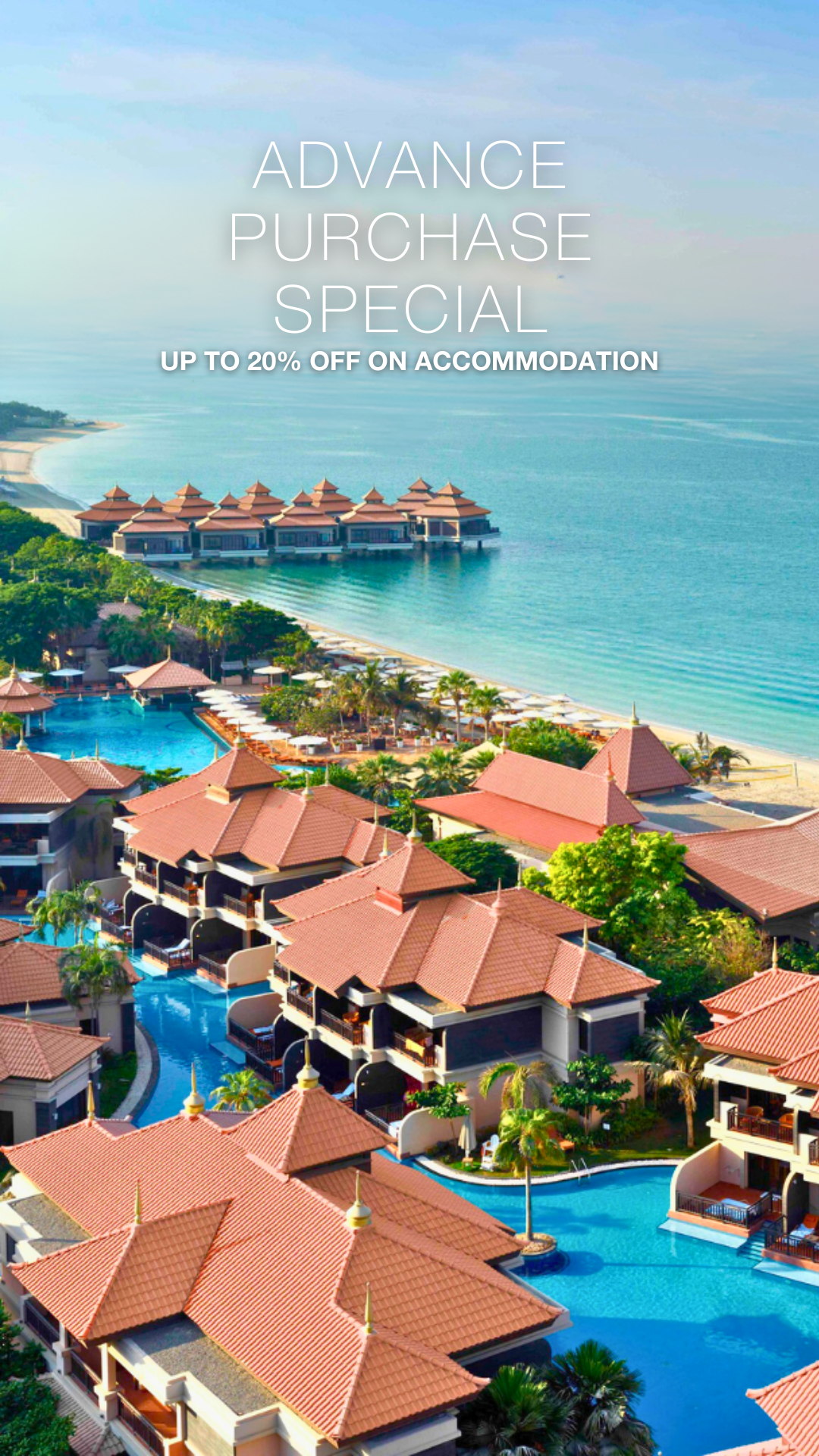 Anantara The Palm Dubai Resort Facebook ad