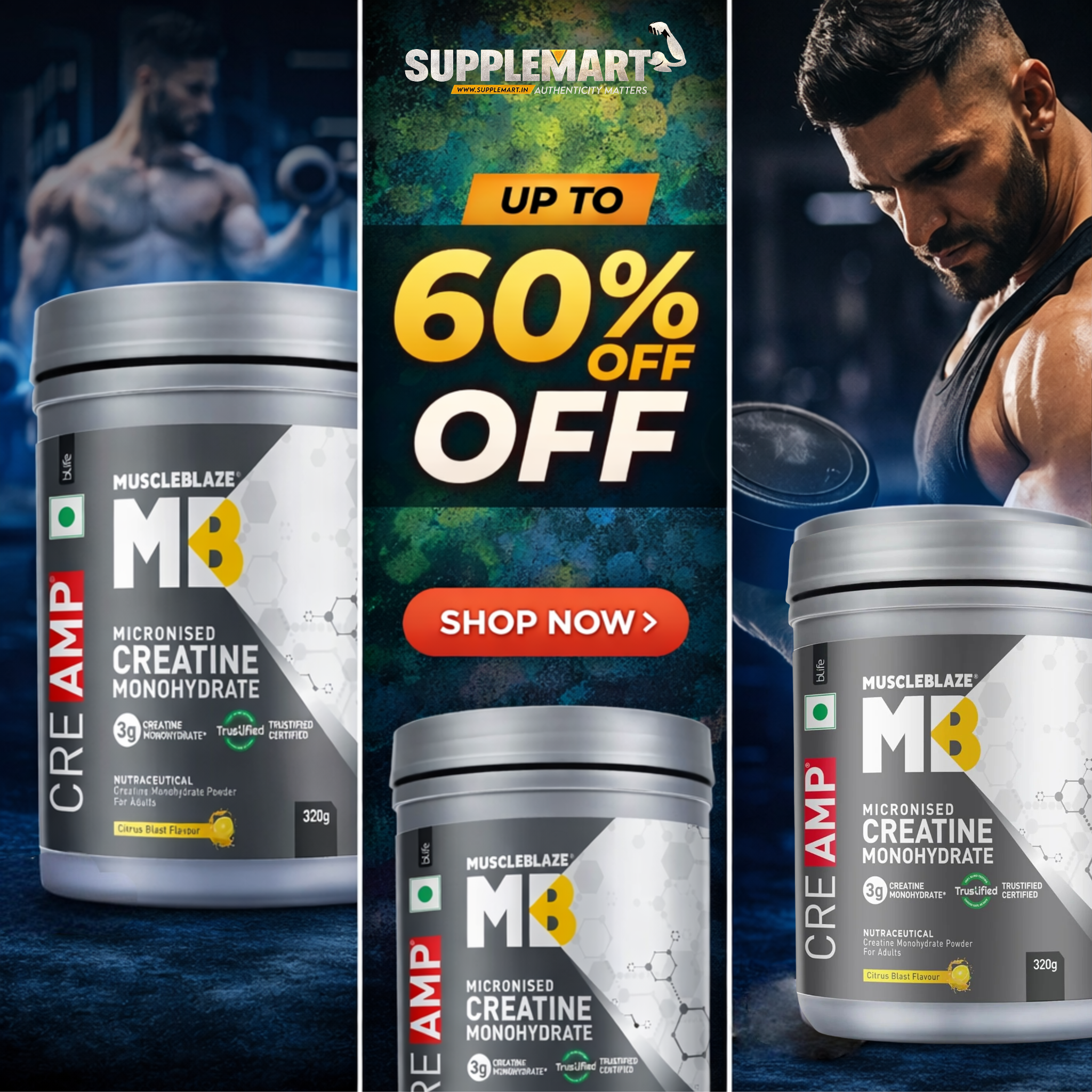 Supplemart India Facebook ad
