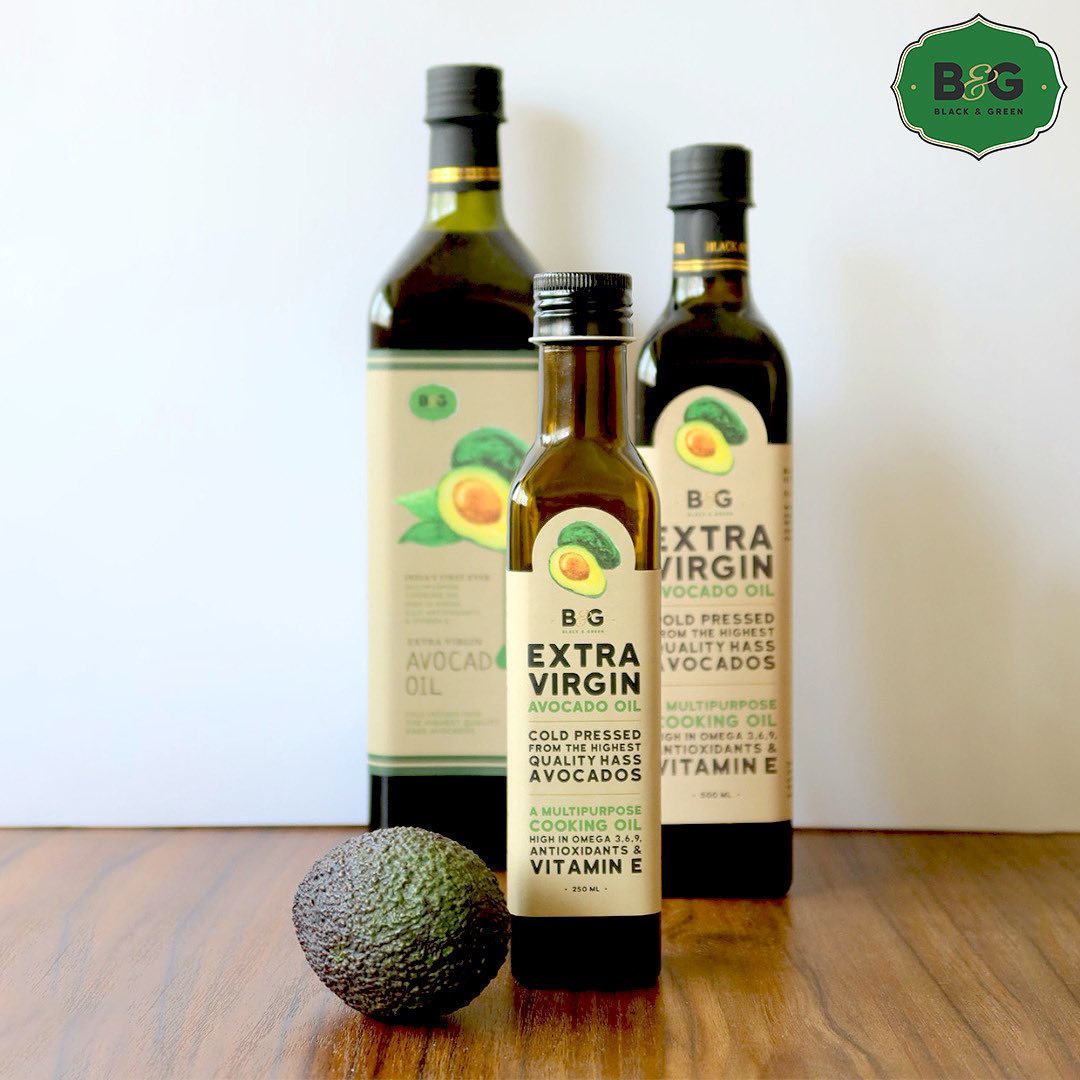 B&G Avocado OIL Facebook ad: India's First Extra Virgin Avocado Oil