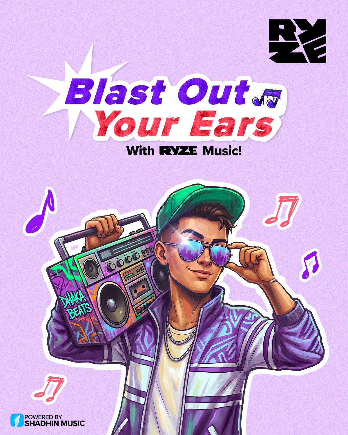 RYZE Live Facebook ad