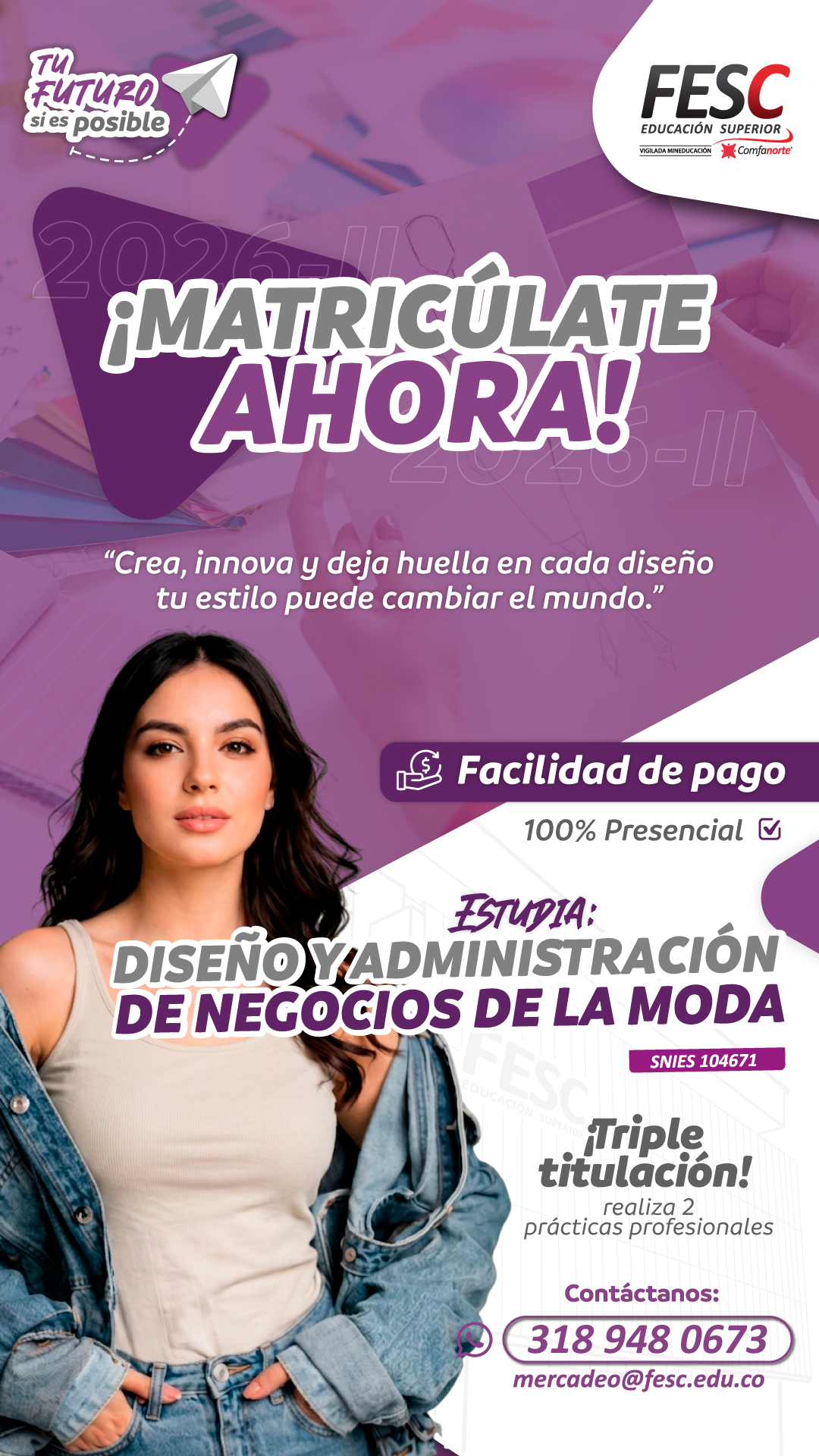 FESC Institución de Educación Superior Facebook ad