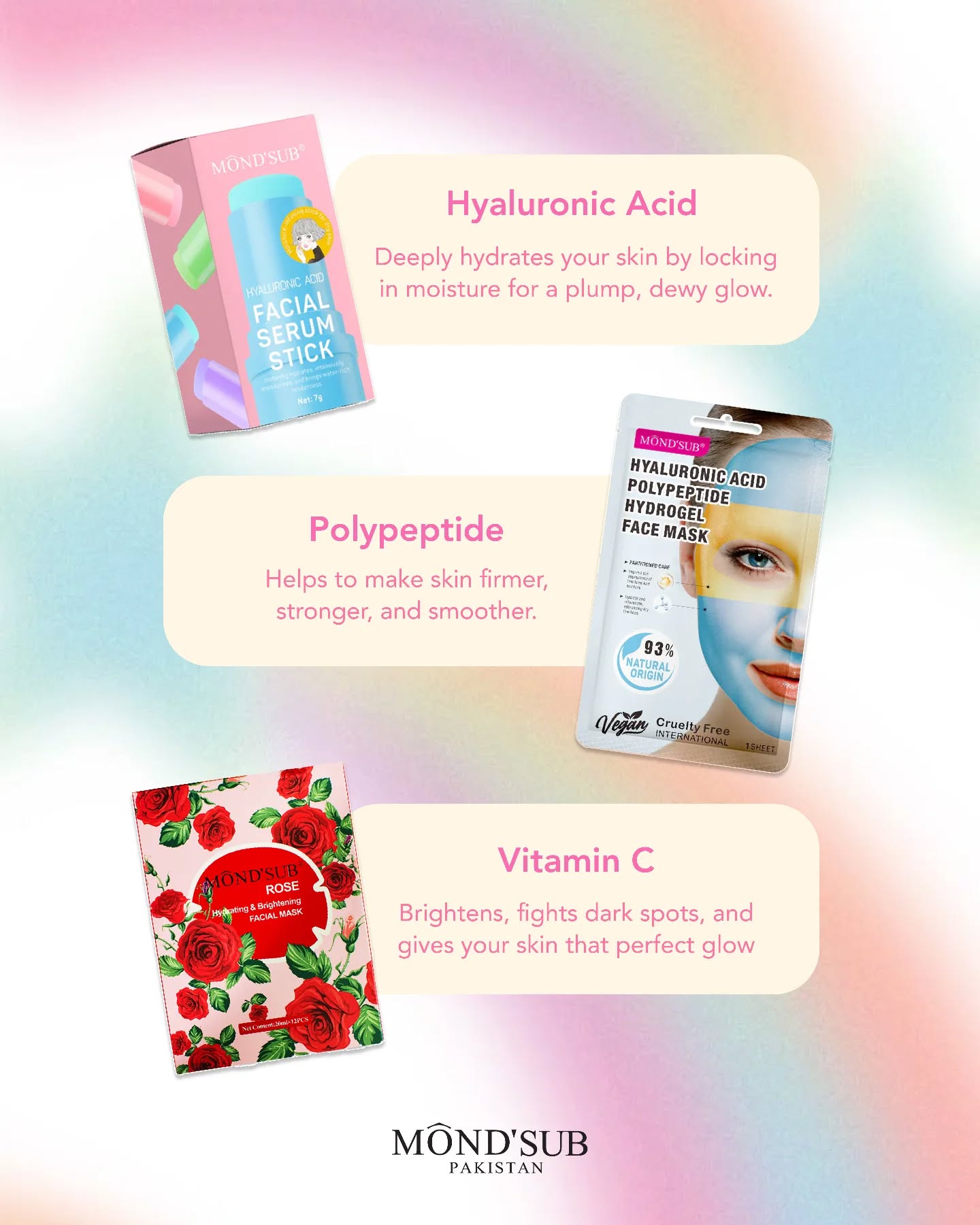Mondsub Facebook ad: Face Care