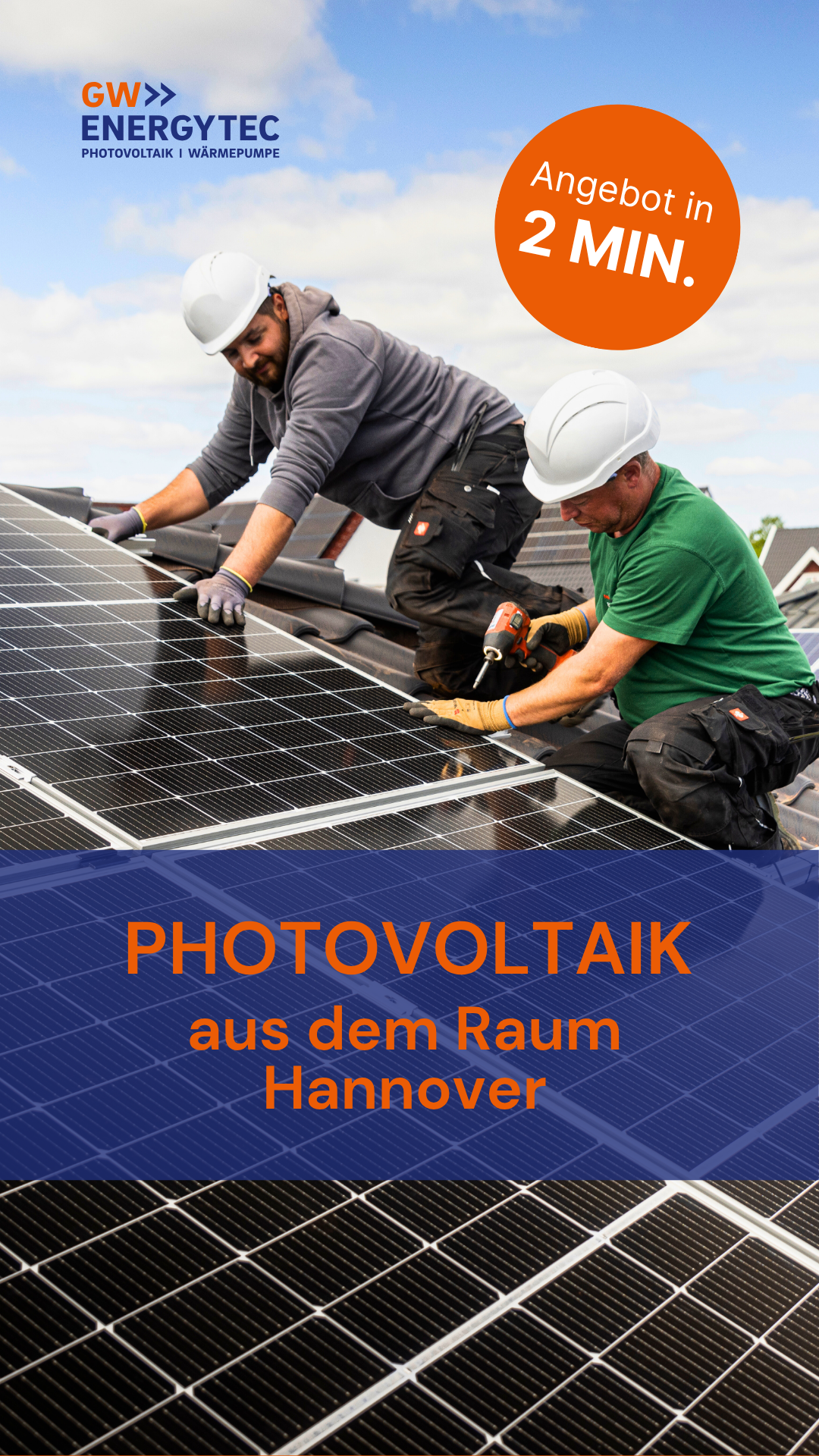 GW EnergyTec GmbH & Co. KG Facebook ad from Jul 15, 2025