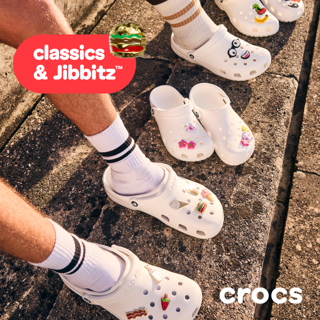 Crocs Facebook ad