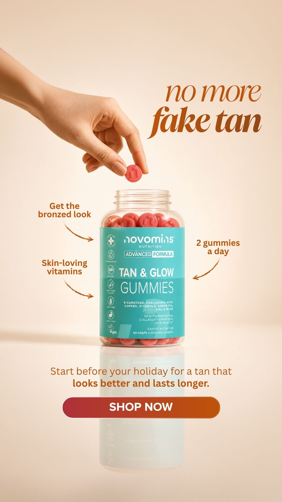 Novomins Nutrition Facebook ad
