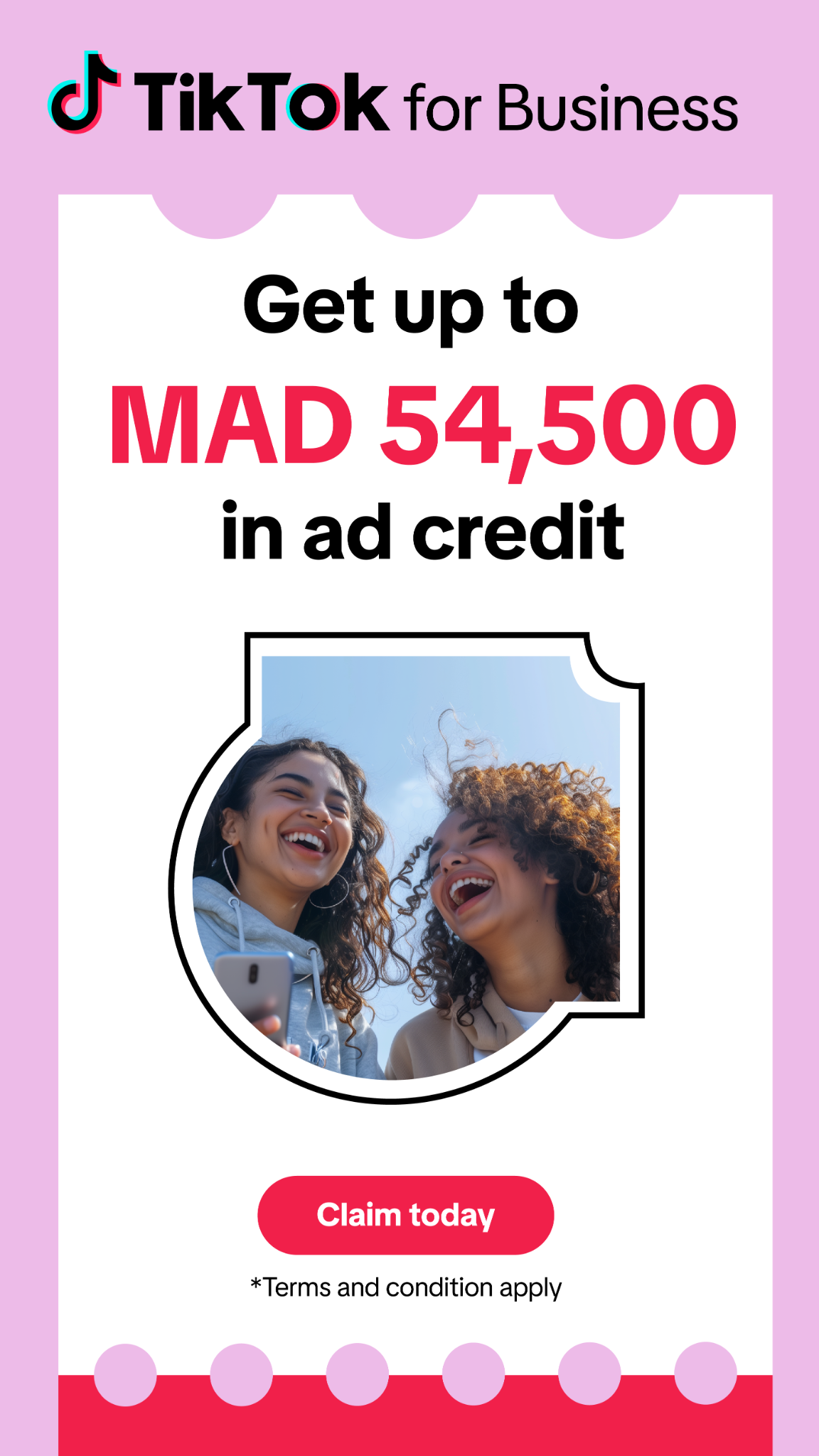 TikTok For Business Facebook ad