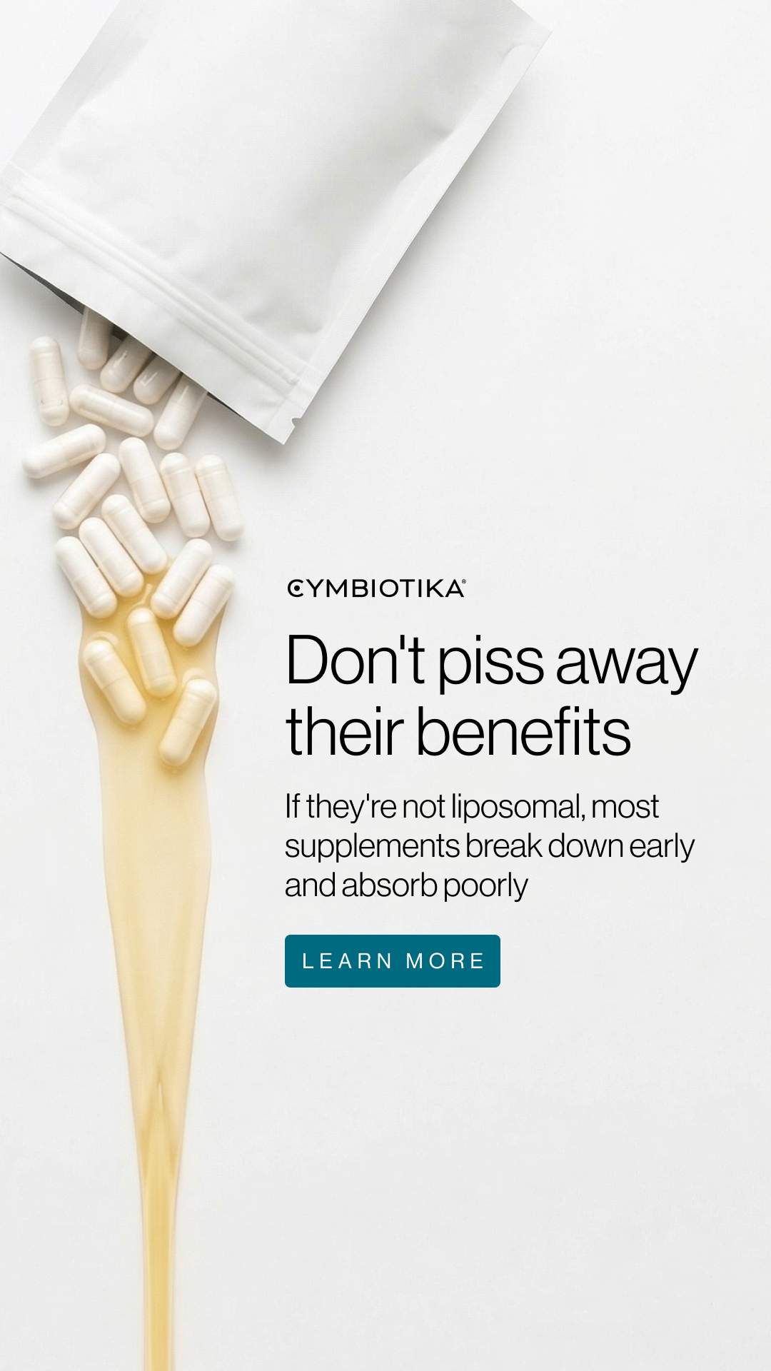 Cymbiotika Facebook ad