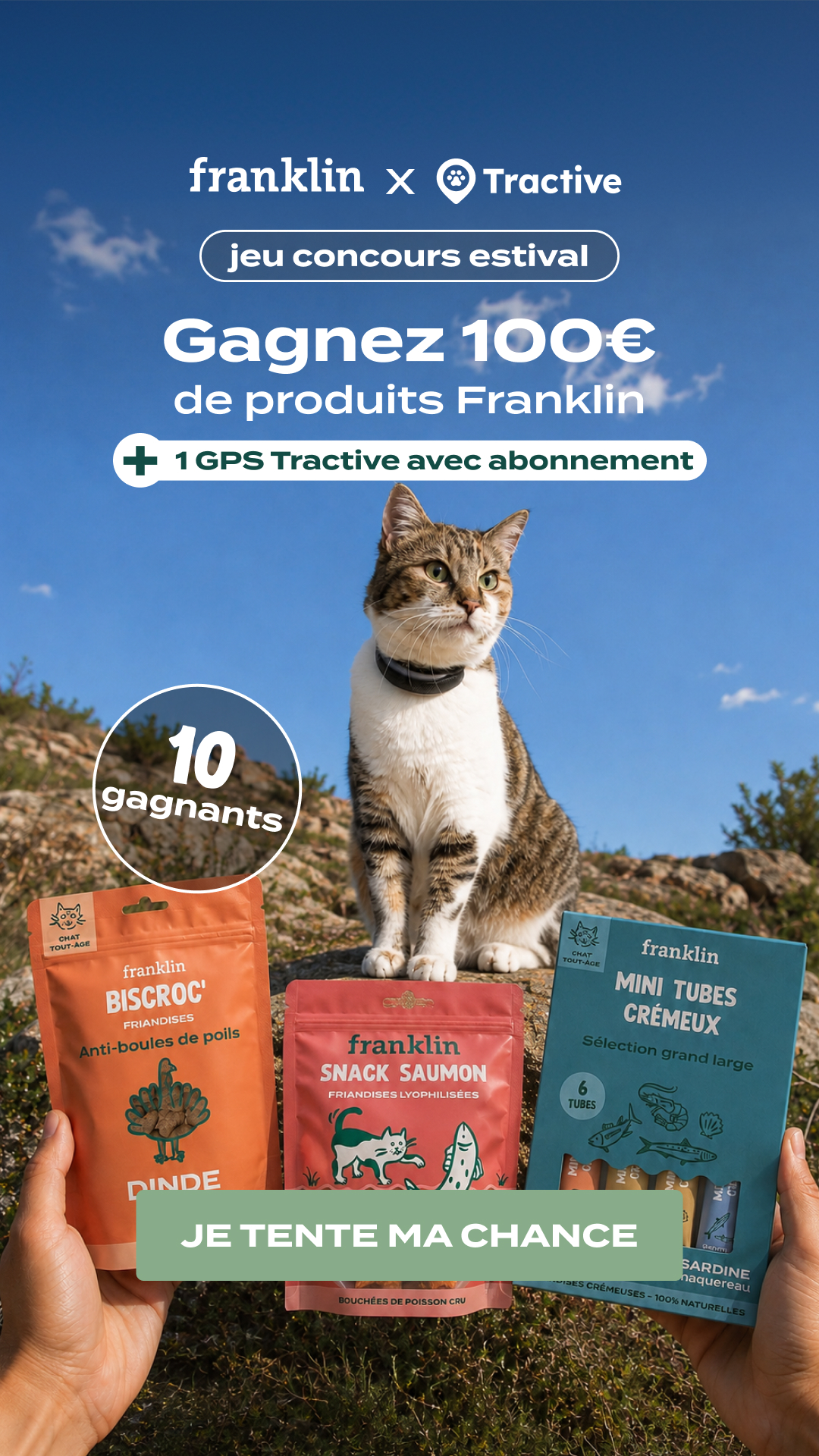 Franklin Pet Food Facebook ad