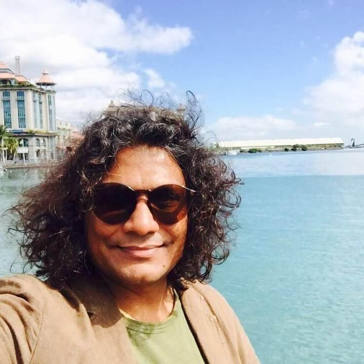 Vivek K Agrawal Facebook ad: Artist, Curator, Mentor and Creative Entrepreneur.