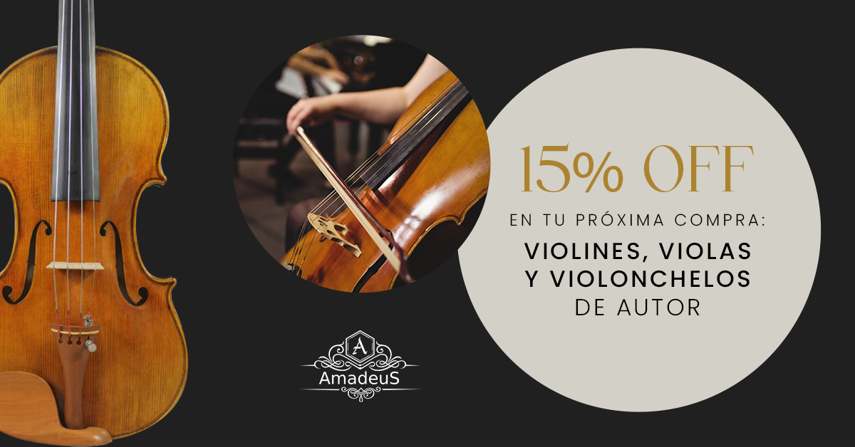 Amadeus Instrumentos Musicales Facebook ad from Jul 1, 2024
