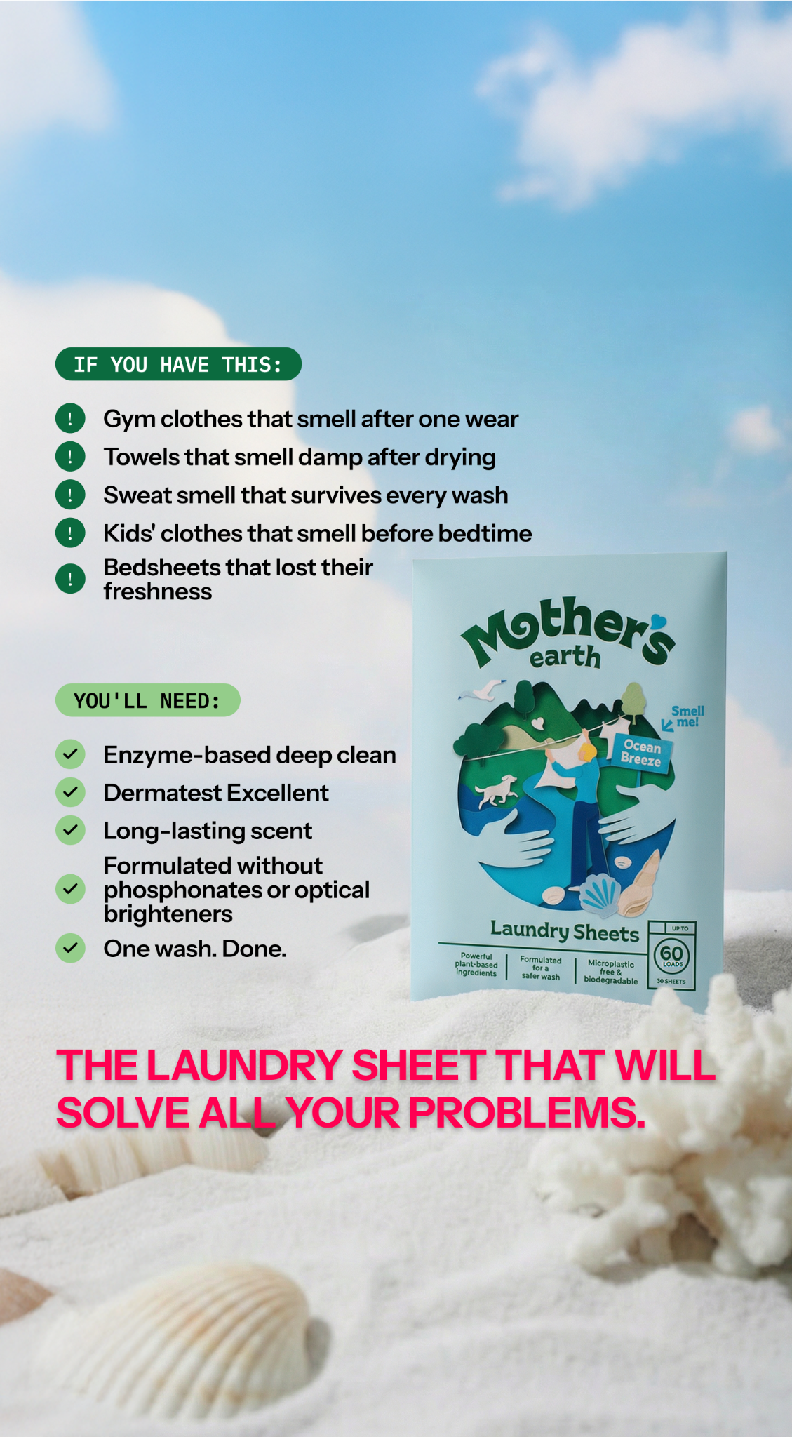 Mothers Earth Facebook ad
