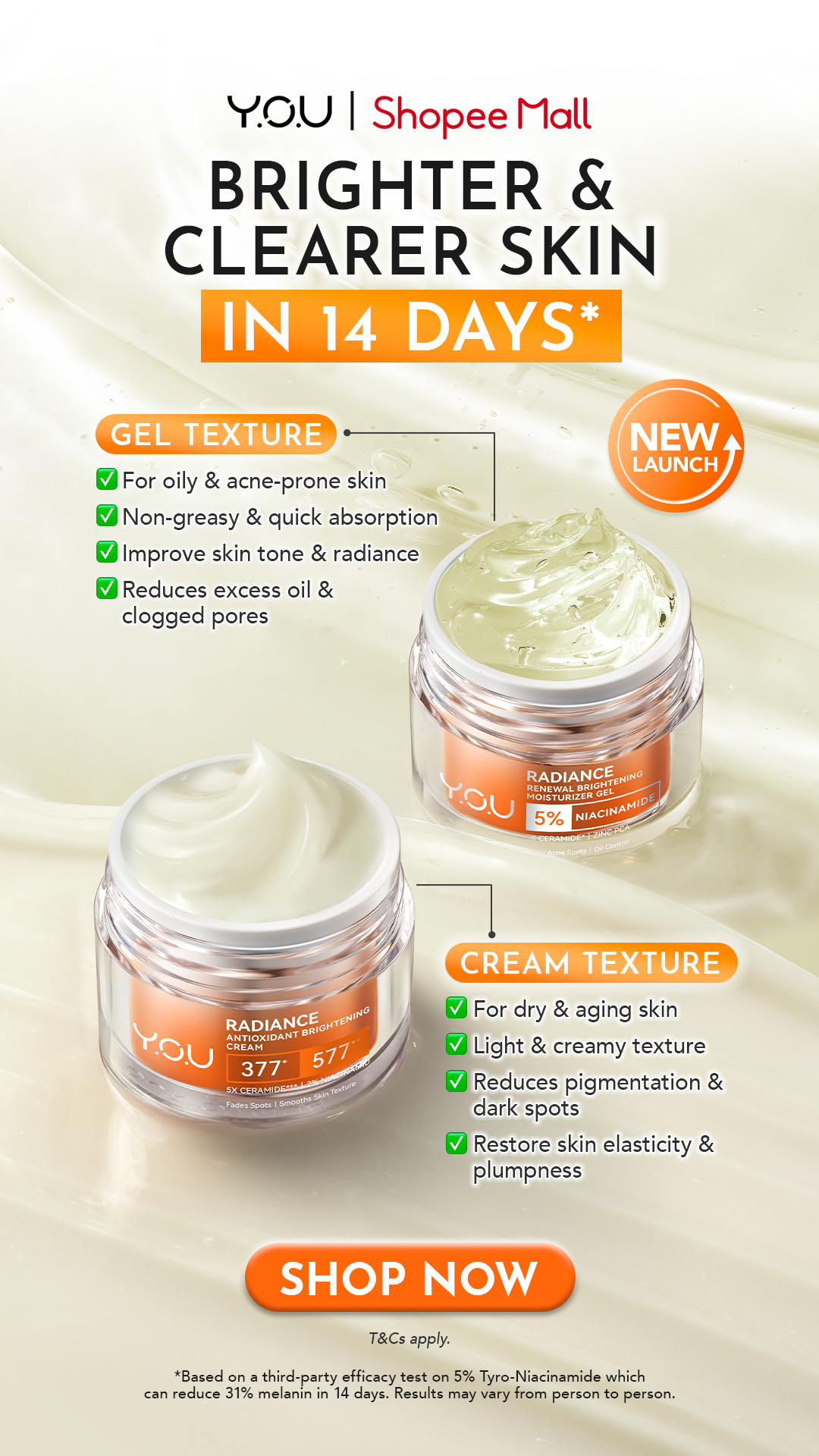 Y.O.U Beauty Facebook ad