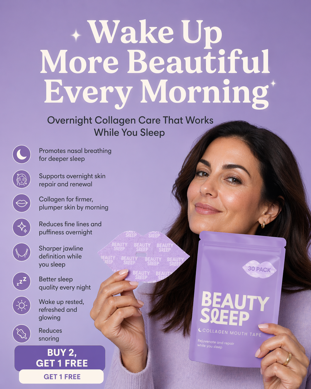 Beauty Sleep Facebook ad