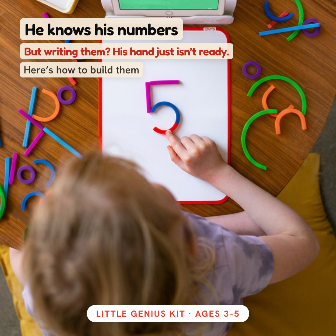 Osmo Facebook ad: They Learn Numbers by Building Them