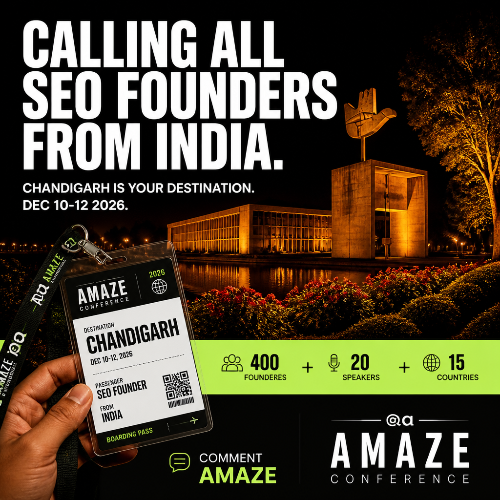 Amaze Conference Facebook ad