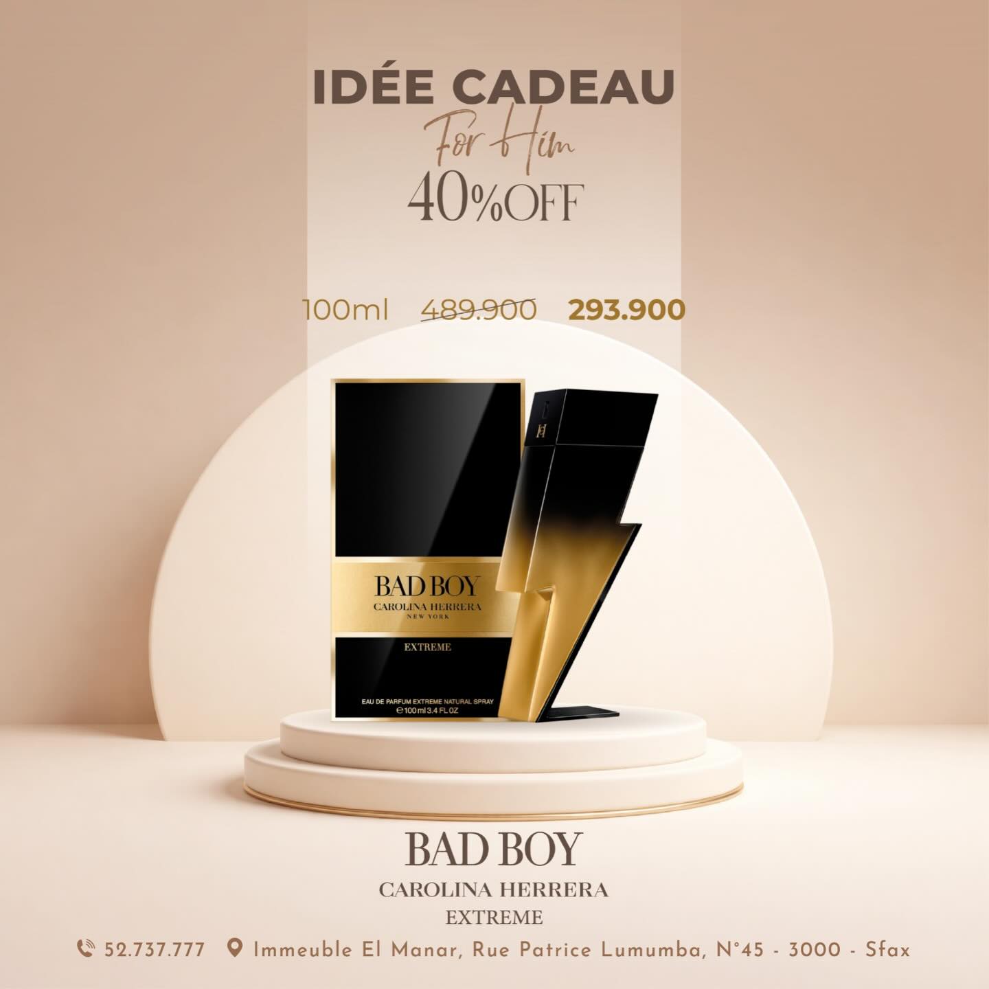 Parfumerie Masmoudi Facebook ad