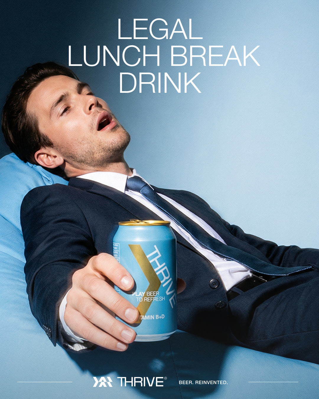 Thrive Beer Facebook ad