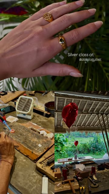Alas Arum Silver Facebook ad: Discover the Silver & Gold Workshop in Sukawati…