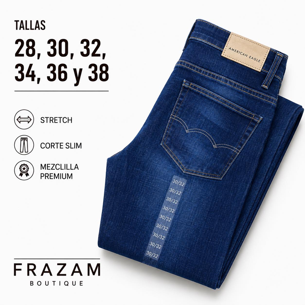 Frazam Boutique Facebook ad: Pantalón para caballero