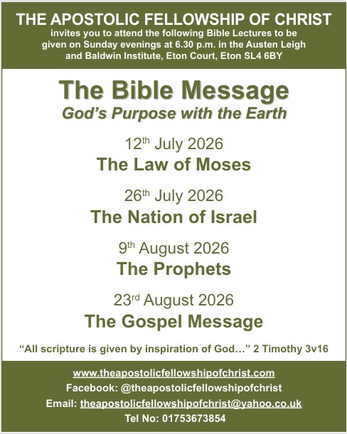 Maidenhead Advertiser Facebook ad: Apostolic Fellowship