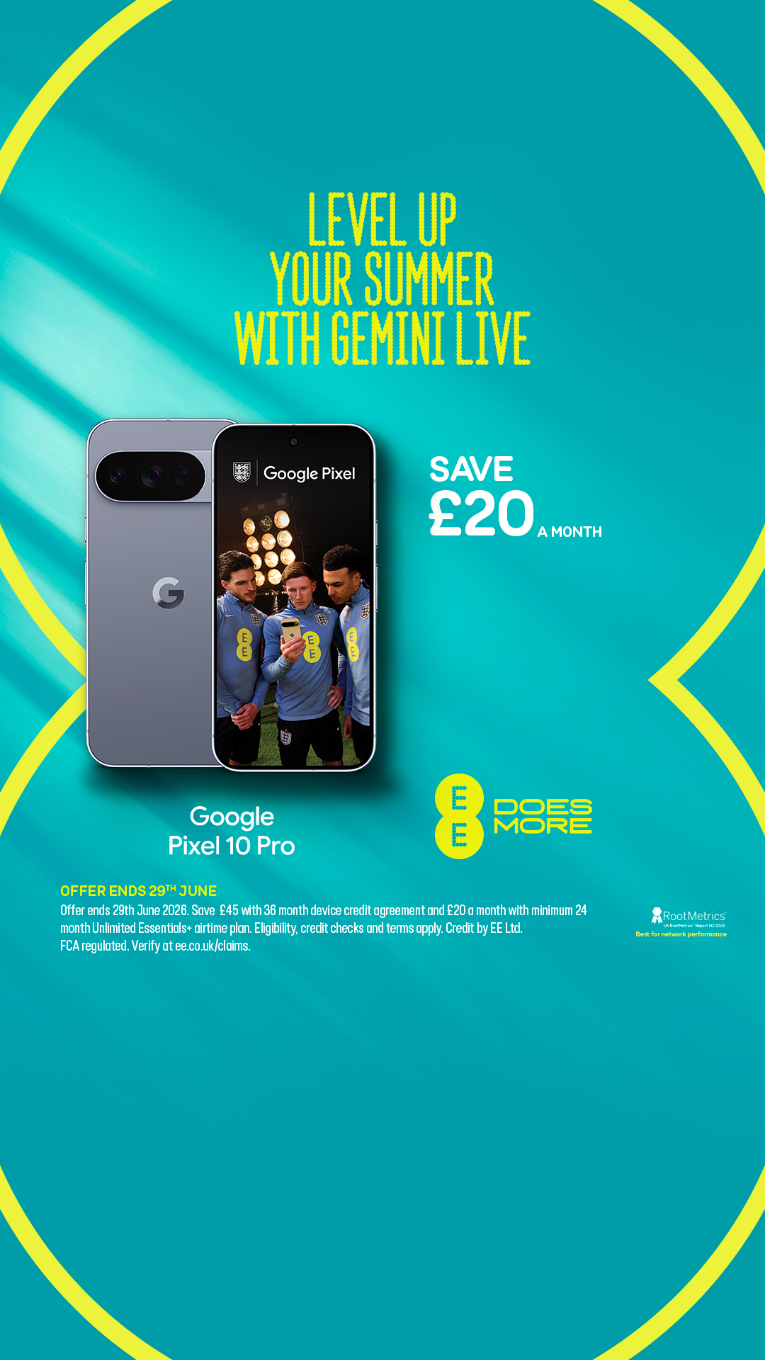 EE Facebook ad