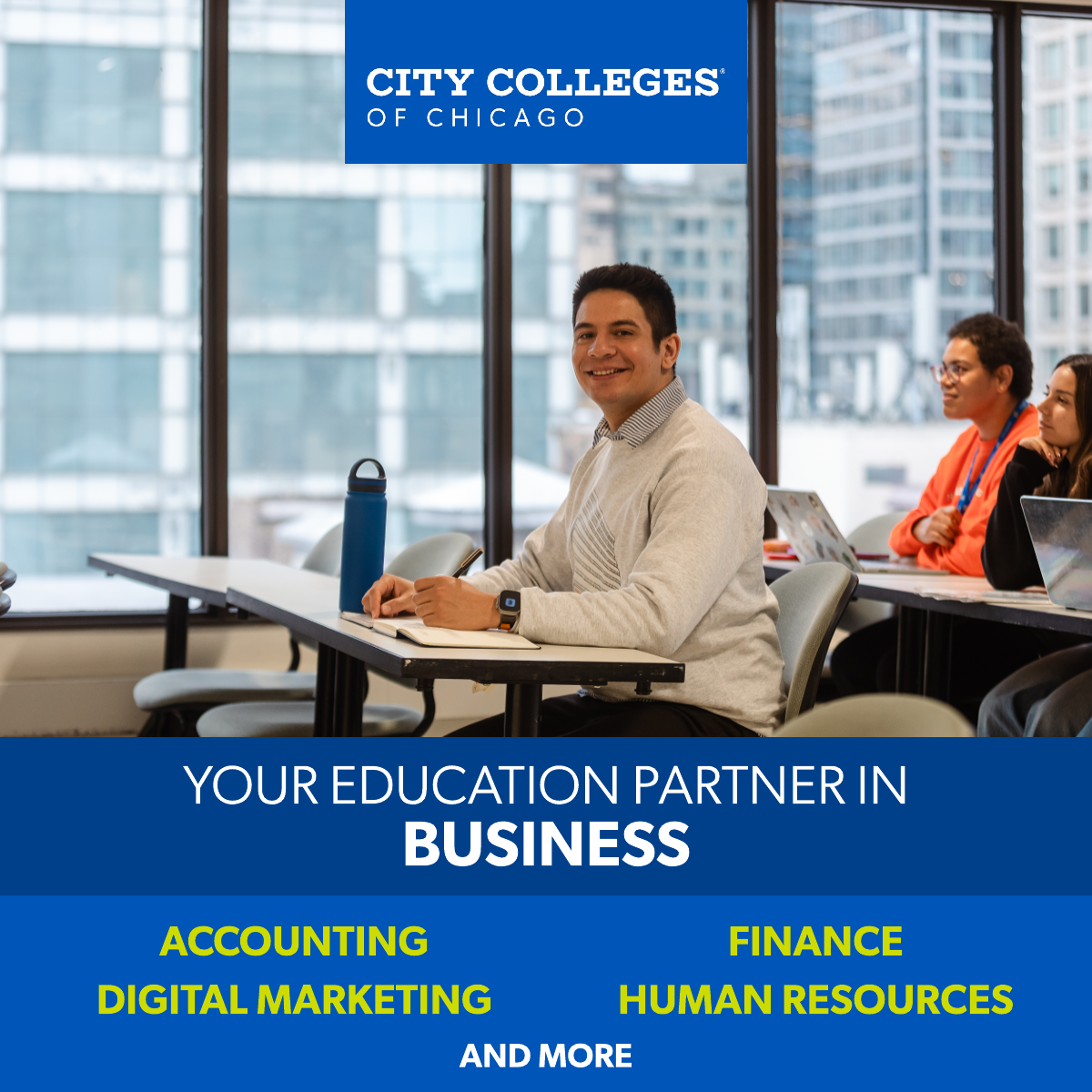 City Colleges of Chicago Facebook ad