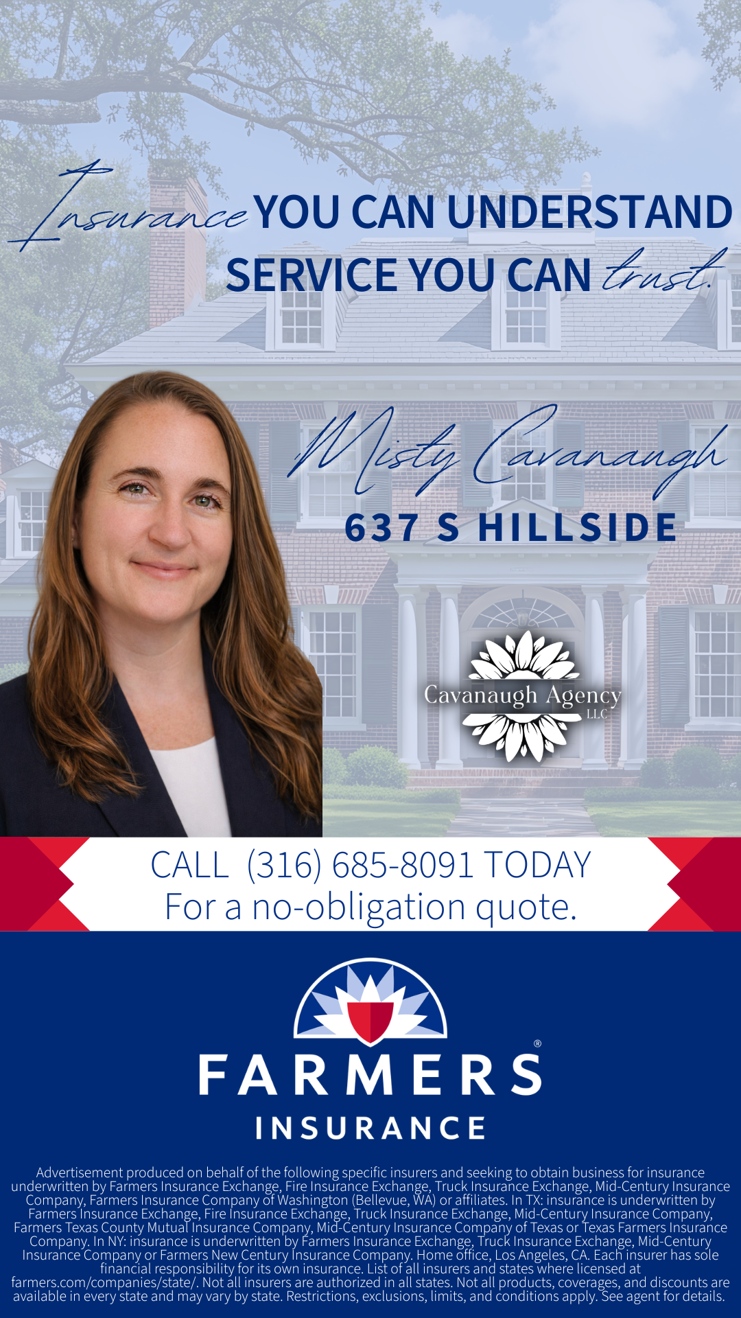 Cavanaugh Agency Facebook ad from Mar 7, 2026