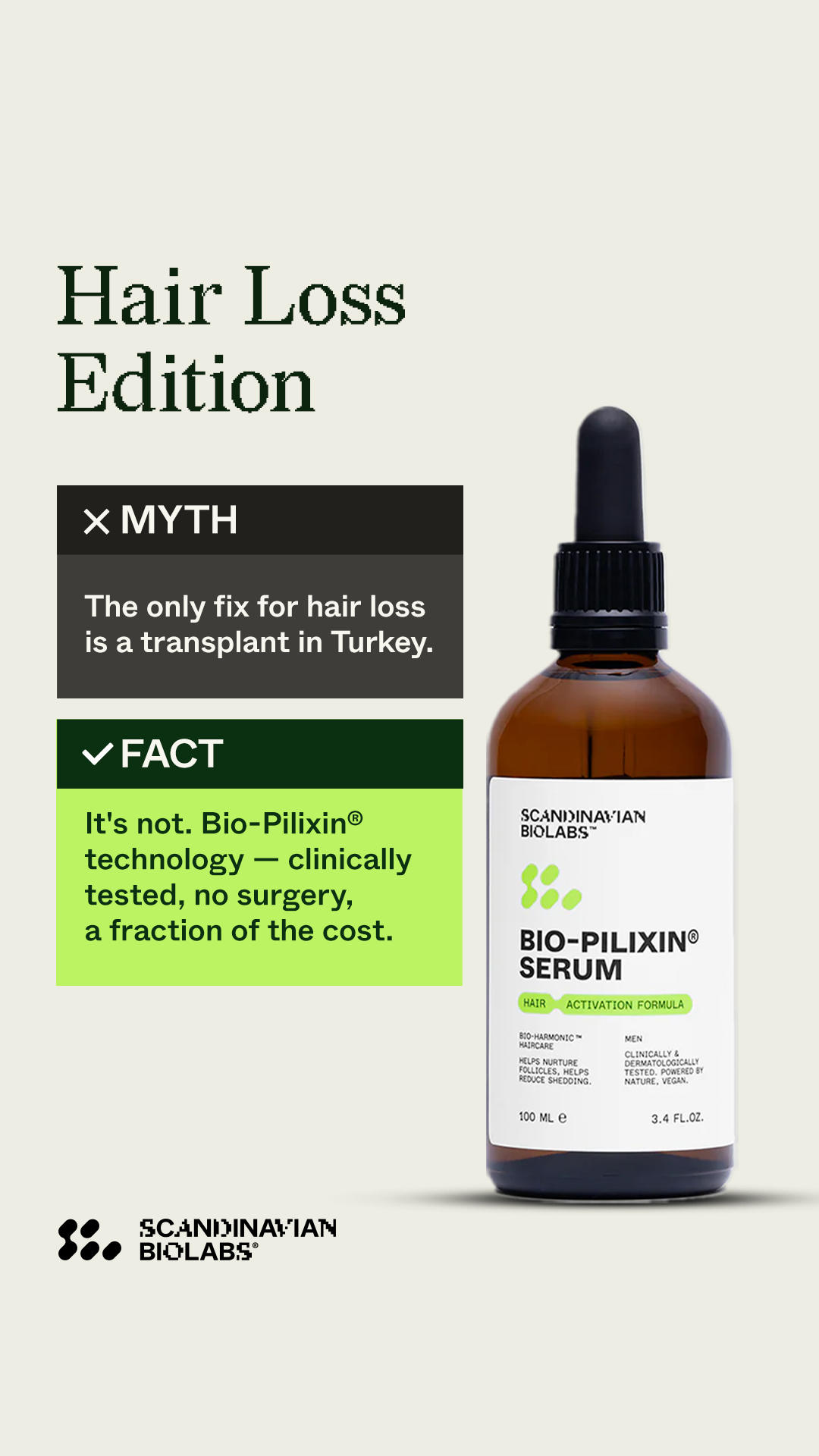 Scandinavian Biolabs Facebook ad