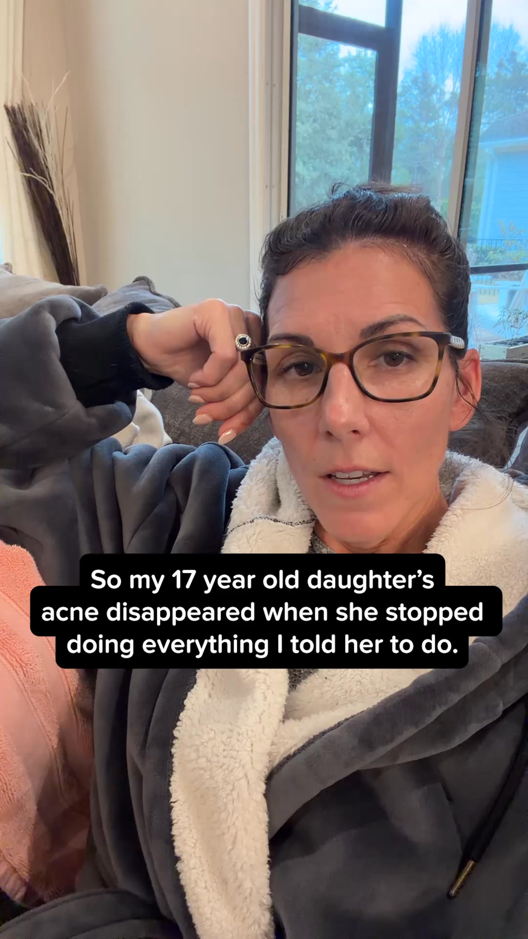 Meredith Masony Facebook ad: Stop Acne or Money Back