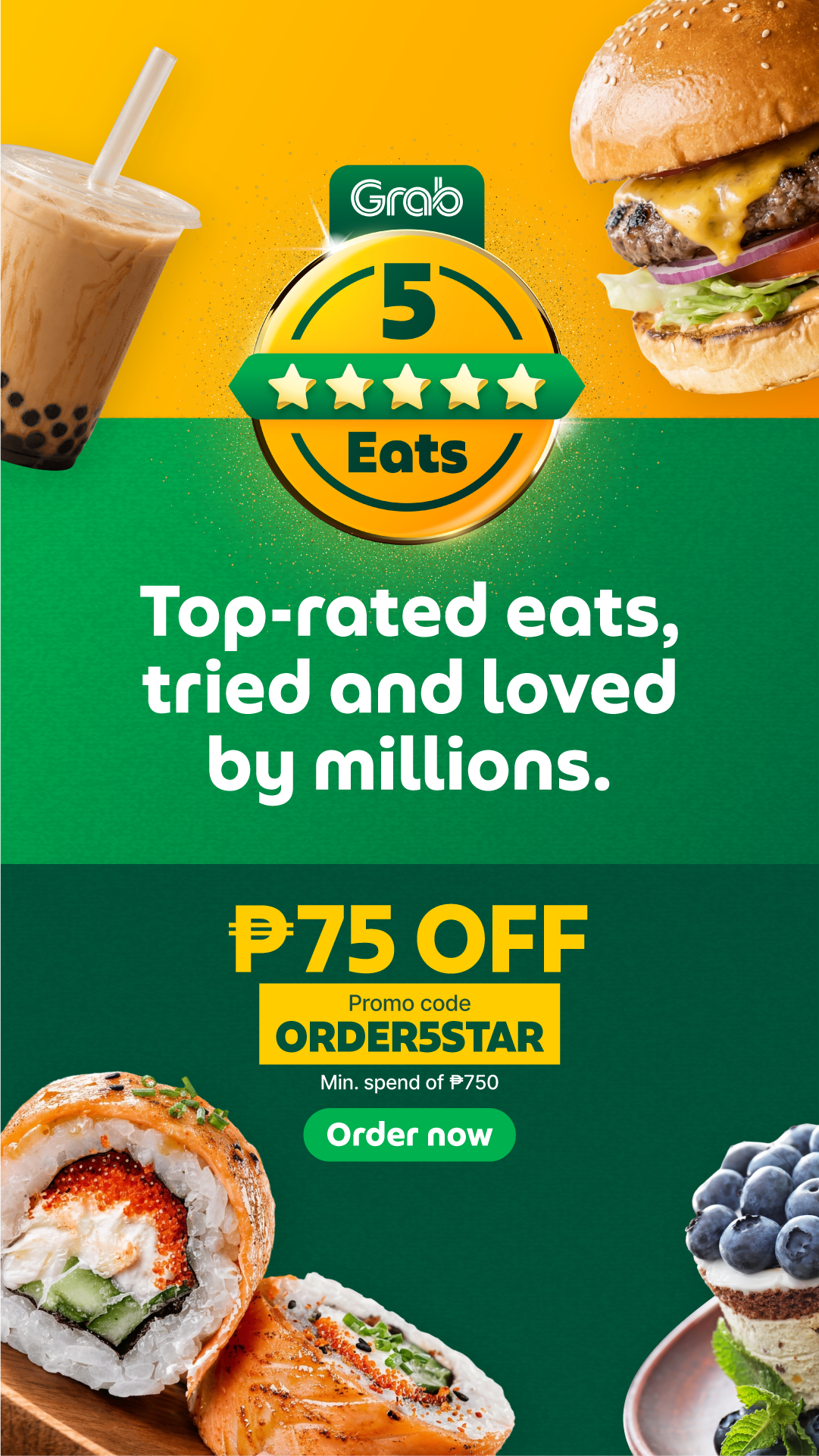 GrabFood PH Facebook ad